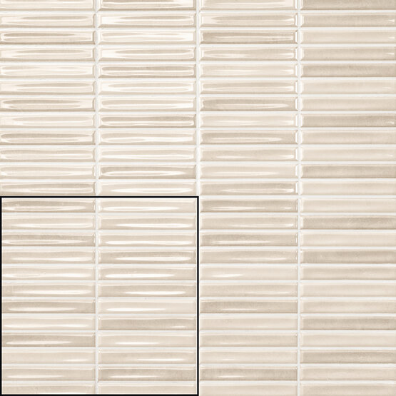 INCISION MODUS PALE 20X20 BRILLO Pasta blanca - CARMEN