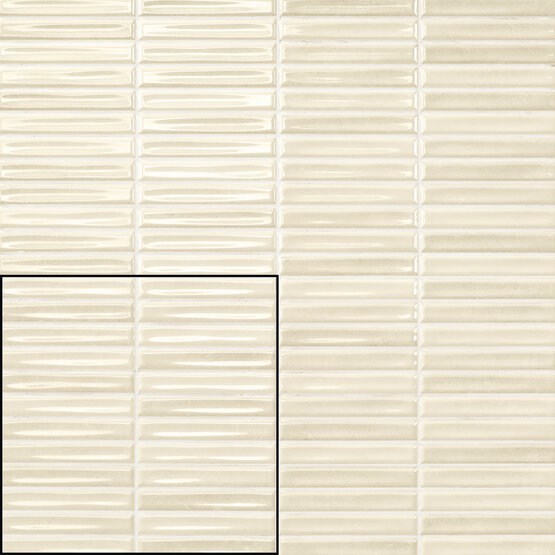 INCISION MODUS CREAM 20X20 BRILLO Pasta blanca - CARMEN