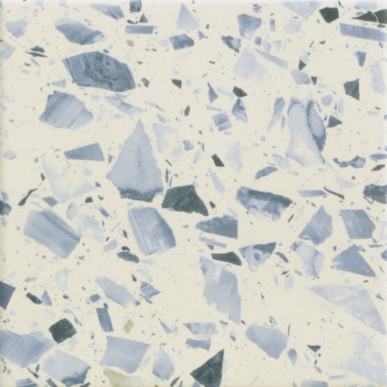 CHIPS BLUE 15X15 OPACO Gres porcellanato - CARMEN