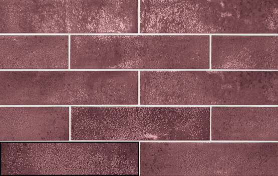 FUSIONE MAGENTA 6,3X25 GLOSSY White body - CARMEN