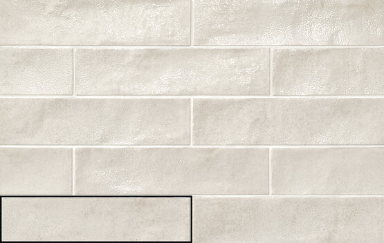 FUSIONE PERLA 6,3X25 GLOSSY White body - CARMEN