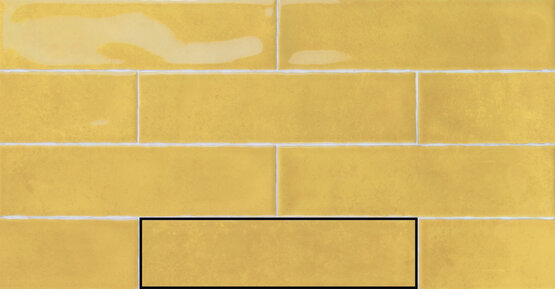 SUNSHINE OCHER 7,5X30 ГЛЯНЦЕВЫЙ Белая масса - CARMEN