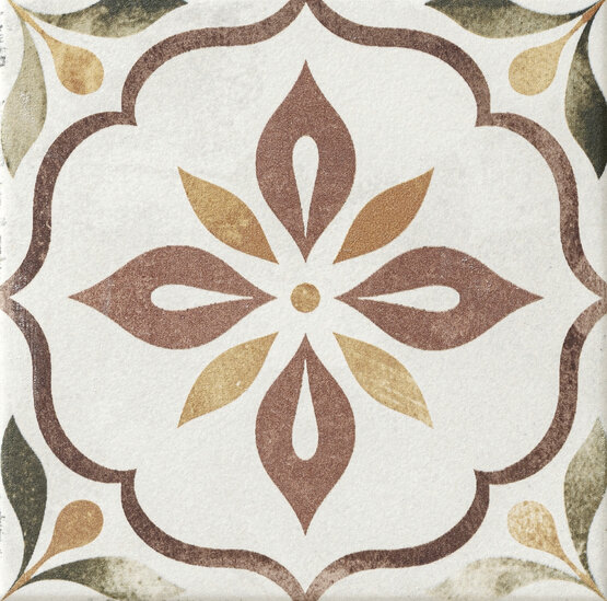 ROSETA GARNET 15X15 MATE Porcelánico - CARMEN