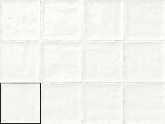SAHARA WHITE 10X10 BRILLO Pasta blanca - CARMEN