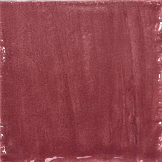 SAHARA RED 10X10 GLÄNZEND Weißscherben - CARMEN