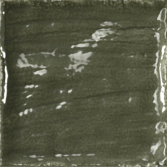 SAHARA GREEN 10X10 GLÄNZEND Weißscherben - CARMEN