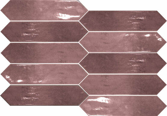 PICKET BOTTEGA ROSEWOOD 6X26 BRILLO Pasta blanca - CARMEN