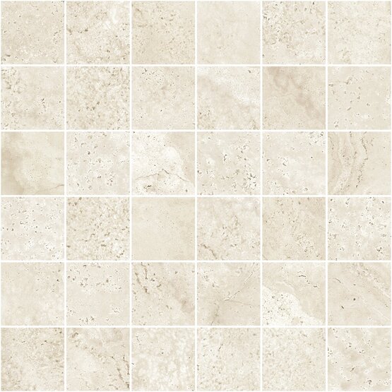 MOSAICO KAMARI STONE BEIGE MATT 30X30 (5X5) MATT Porcelain stoneware - APE