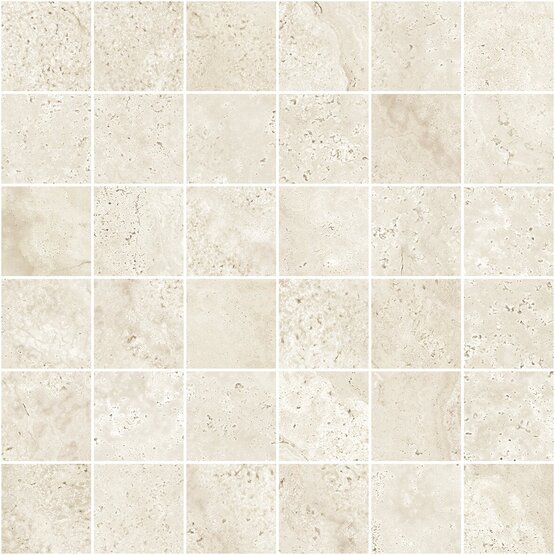MOSAICO KAMARI STONE BEIGE LAP 30X30 (5X5) LAPADO MATE Porcelain stoneware - APE