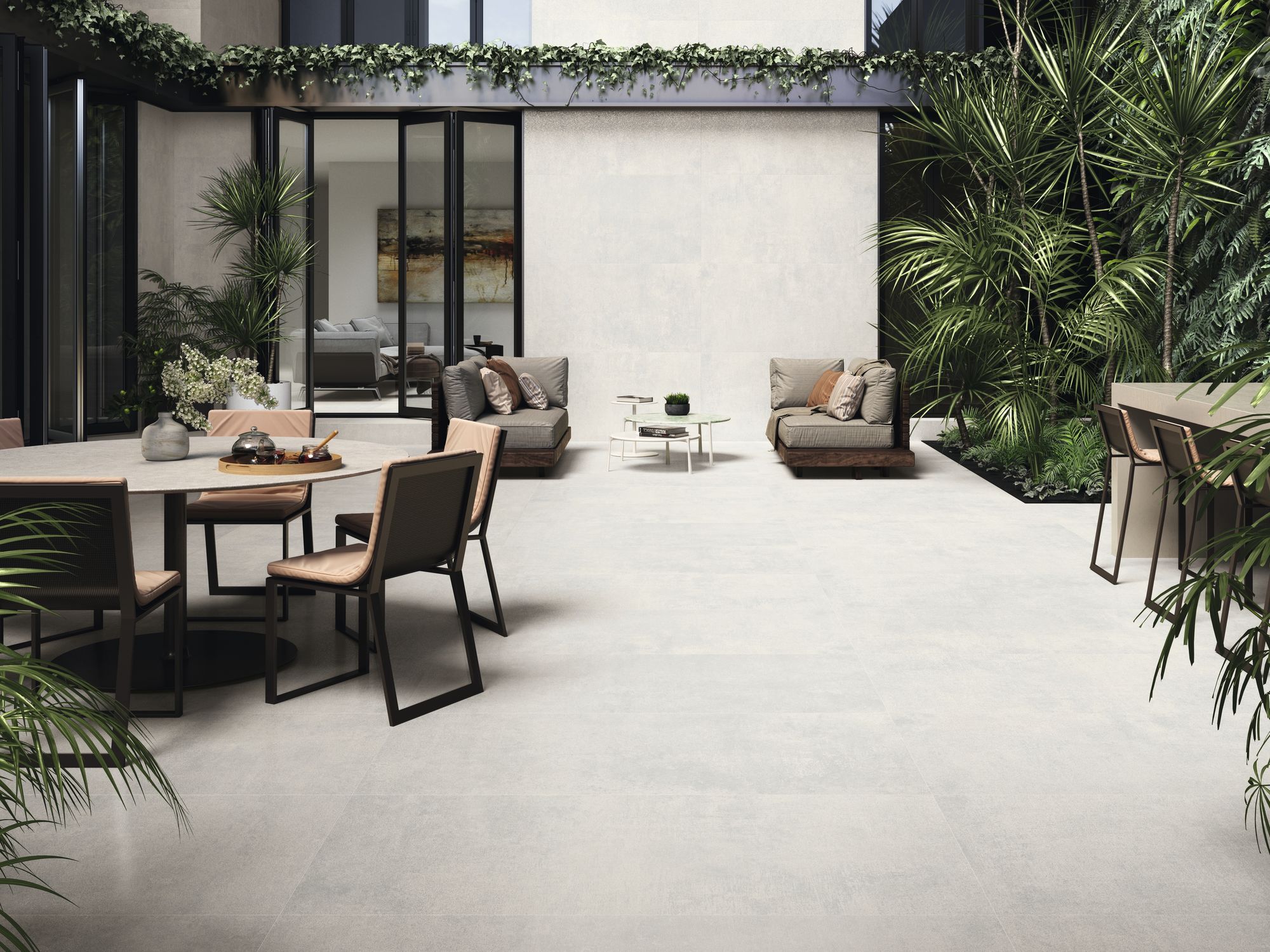 Oneway White Lapado 80x160 cm.