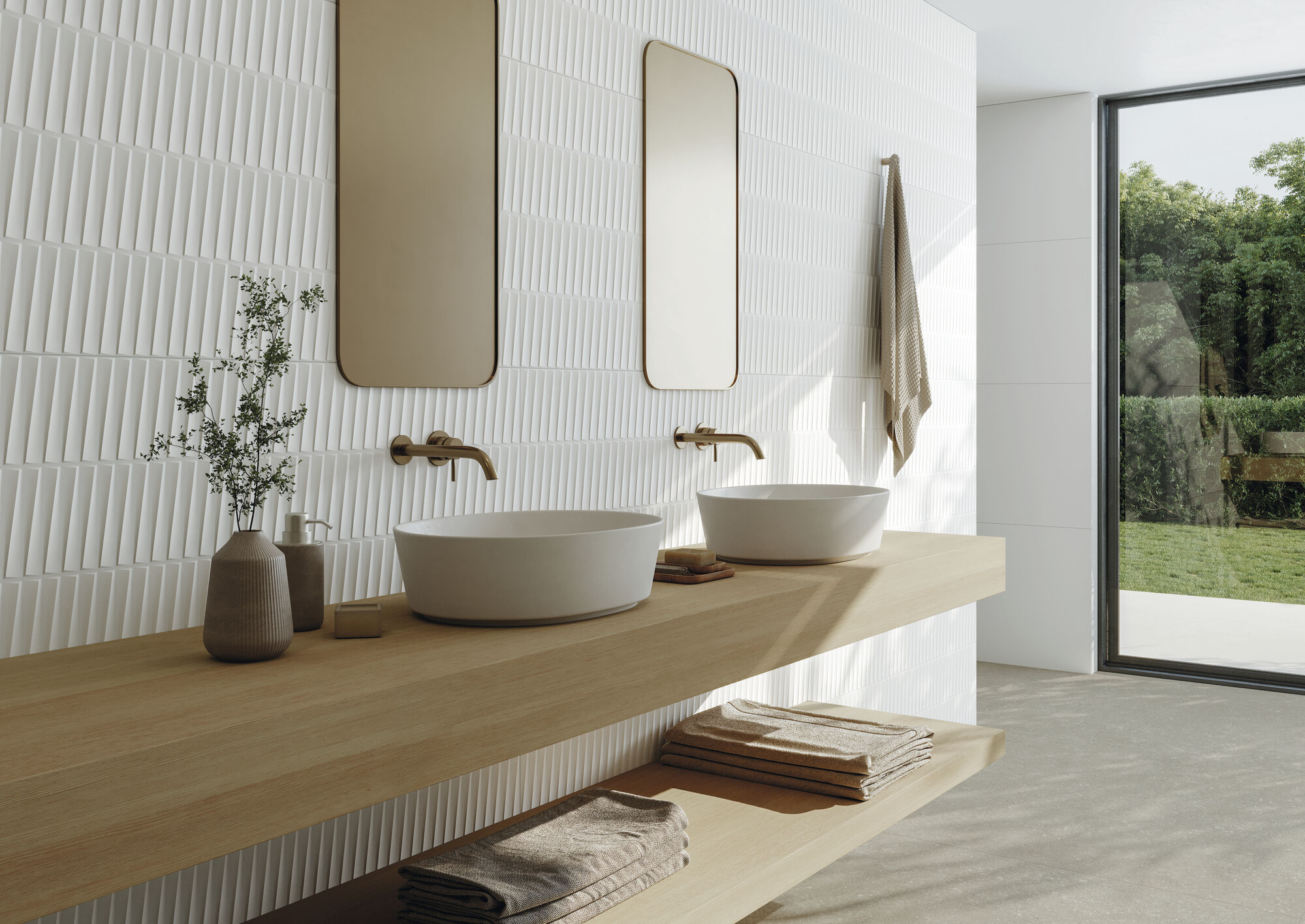 Geo Neve Satin 60x120 cm.
