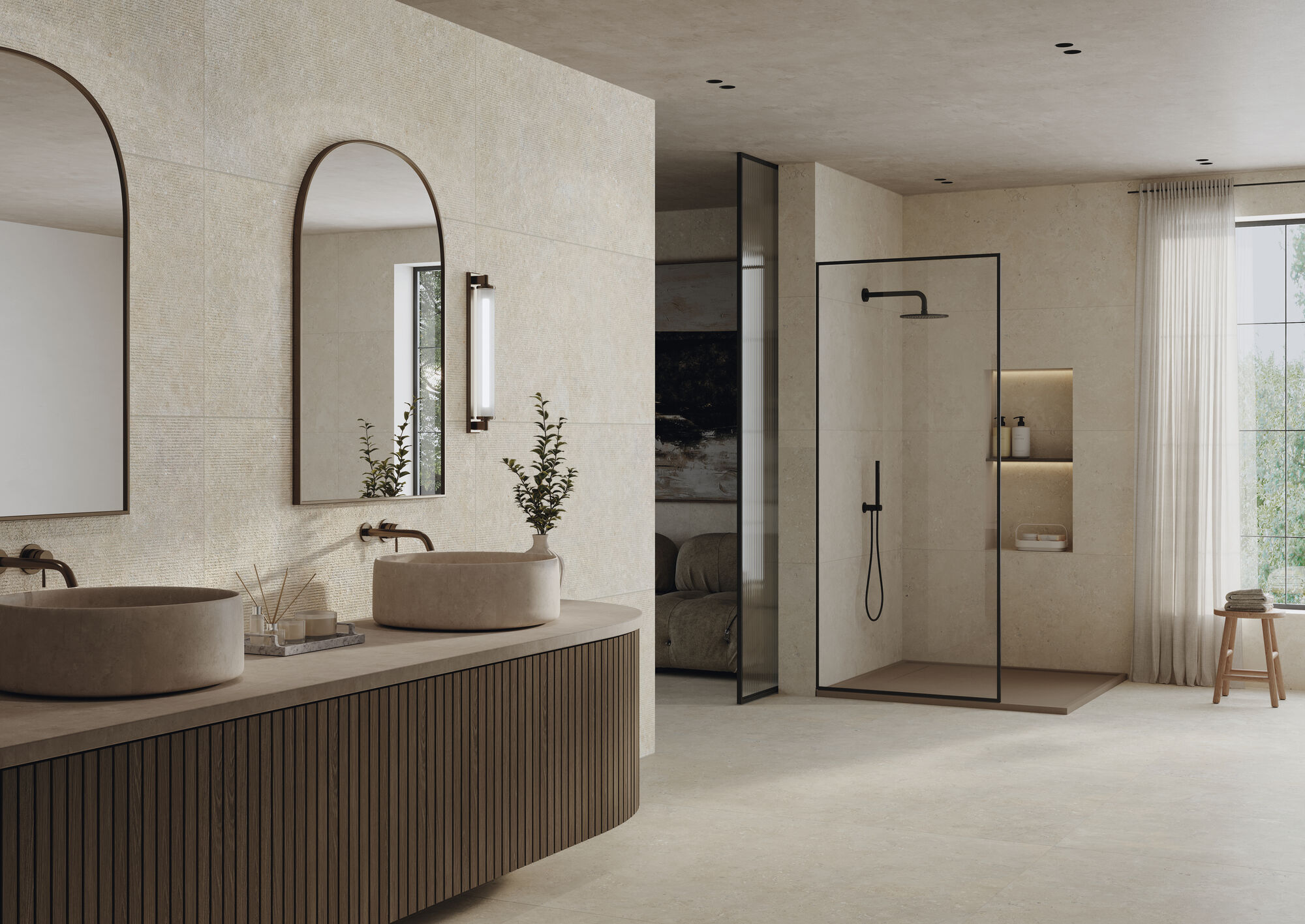 Aria Salerno Avorio 60x120 cm.