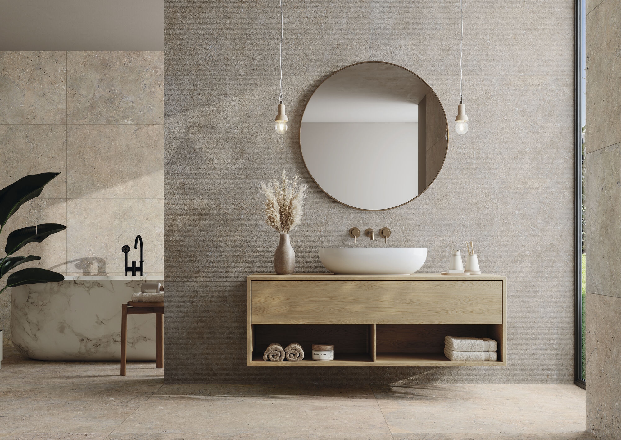 Aria Salerno Bronzo 60x120 cm.