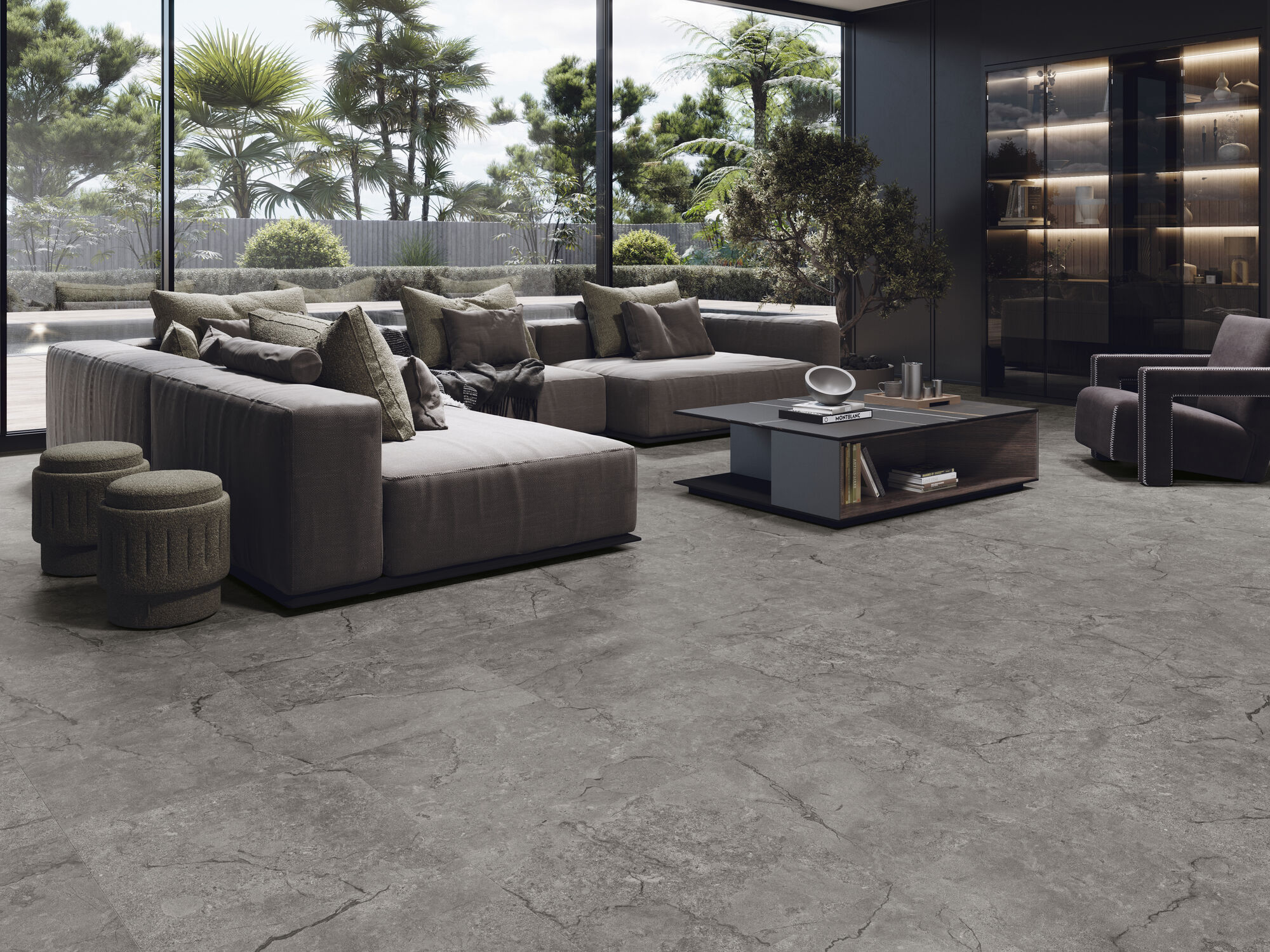 Pavimento Kronos Dark  60x60 cm.