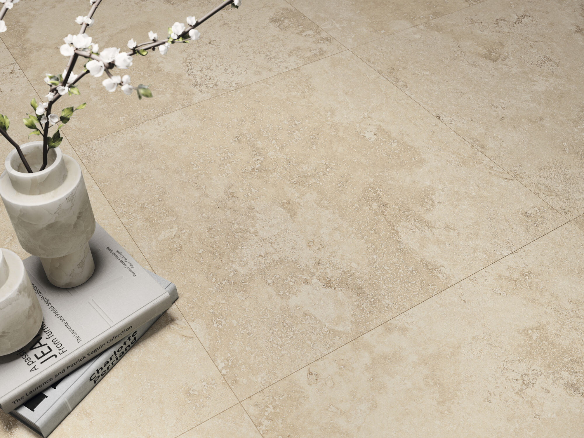 Pavimento Florence Miele  80x80 cm.