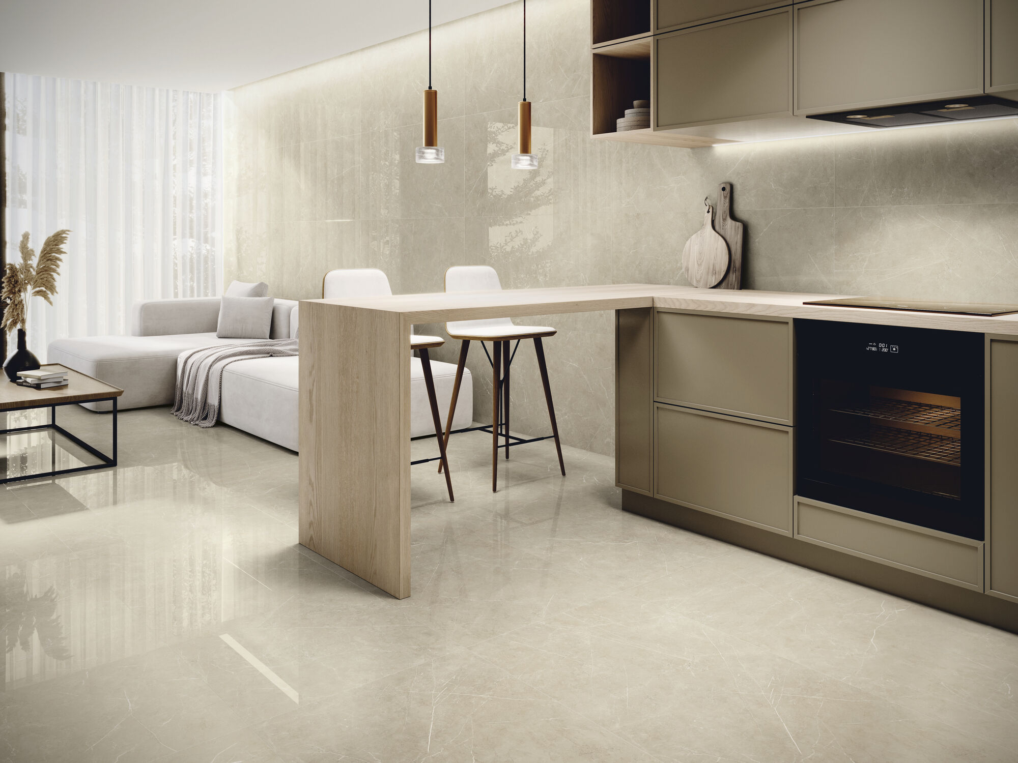 Verse Almond pulido 60x120 cm. Pavimento Verse Almond pulido 60x120 cm.