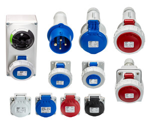 Industrial plugs & sockets