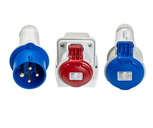 IP44 Low-voltage plugs & sockets