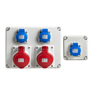 IP65-IP67 Junction boxes with power sockets