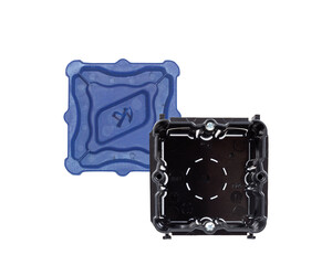 Mechanism boxes for brick walls