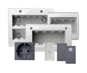IP40-IP55 Surface boxes and mechanisms