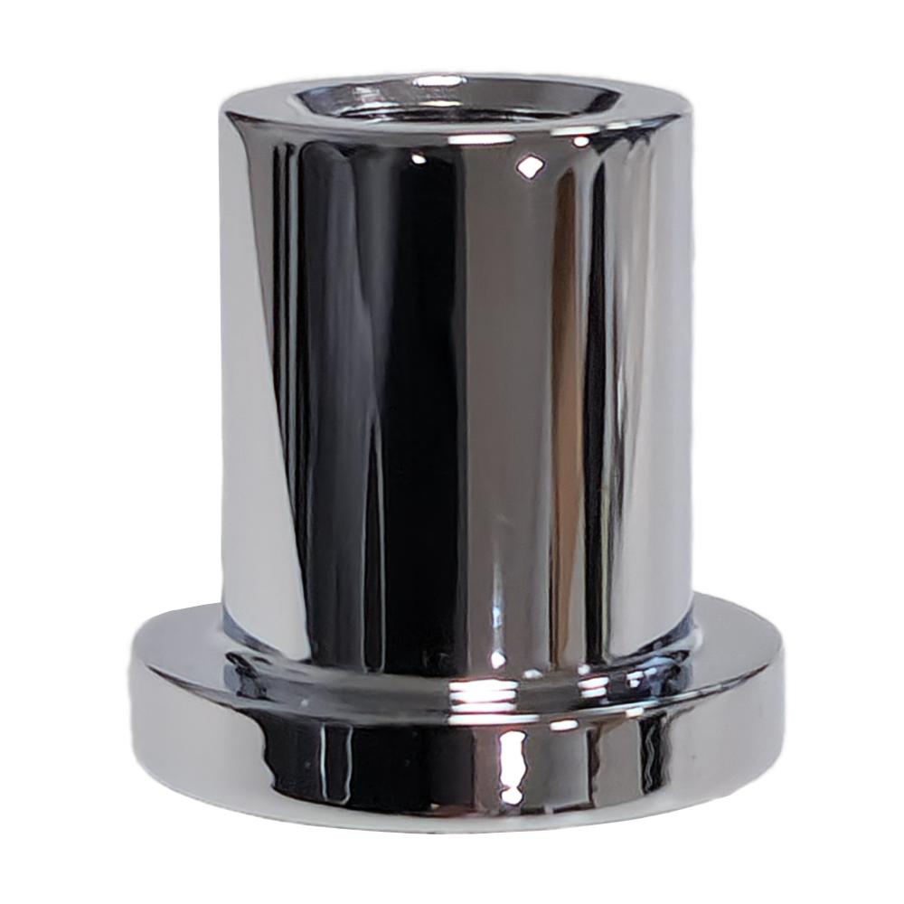 SFDL-40 CROMO SOPORTE FIJACION COLUMNA BASE LARGA TUBO 40mm