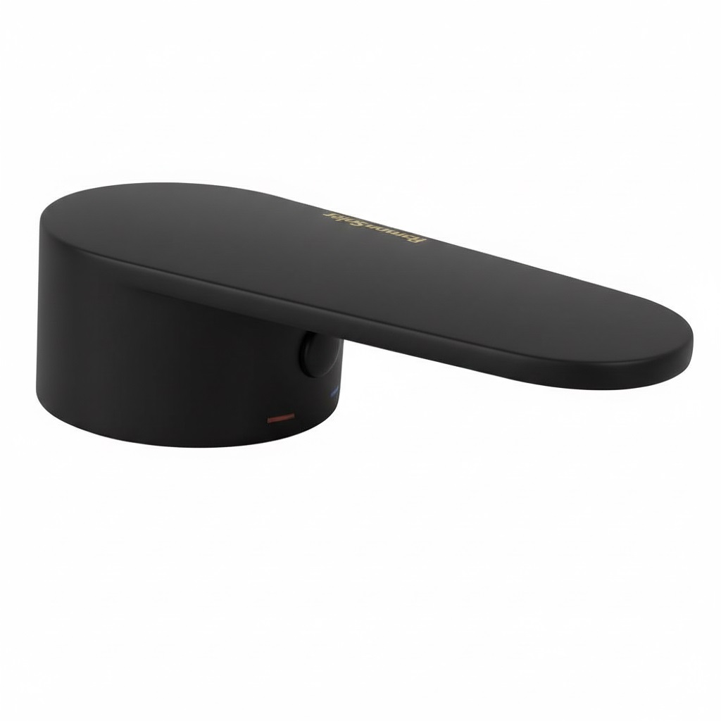 Alexia, maneta monomando en bolsa, negro mate