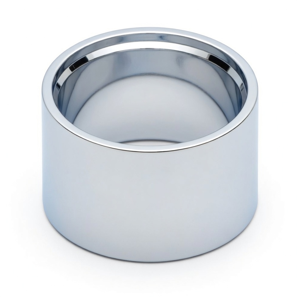 Camisa empotrado, cromo