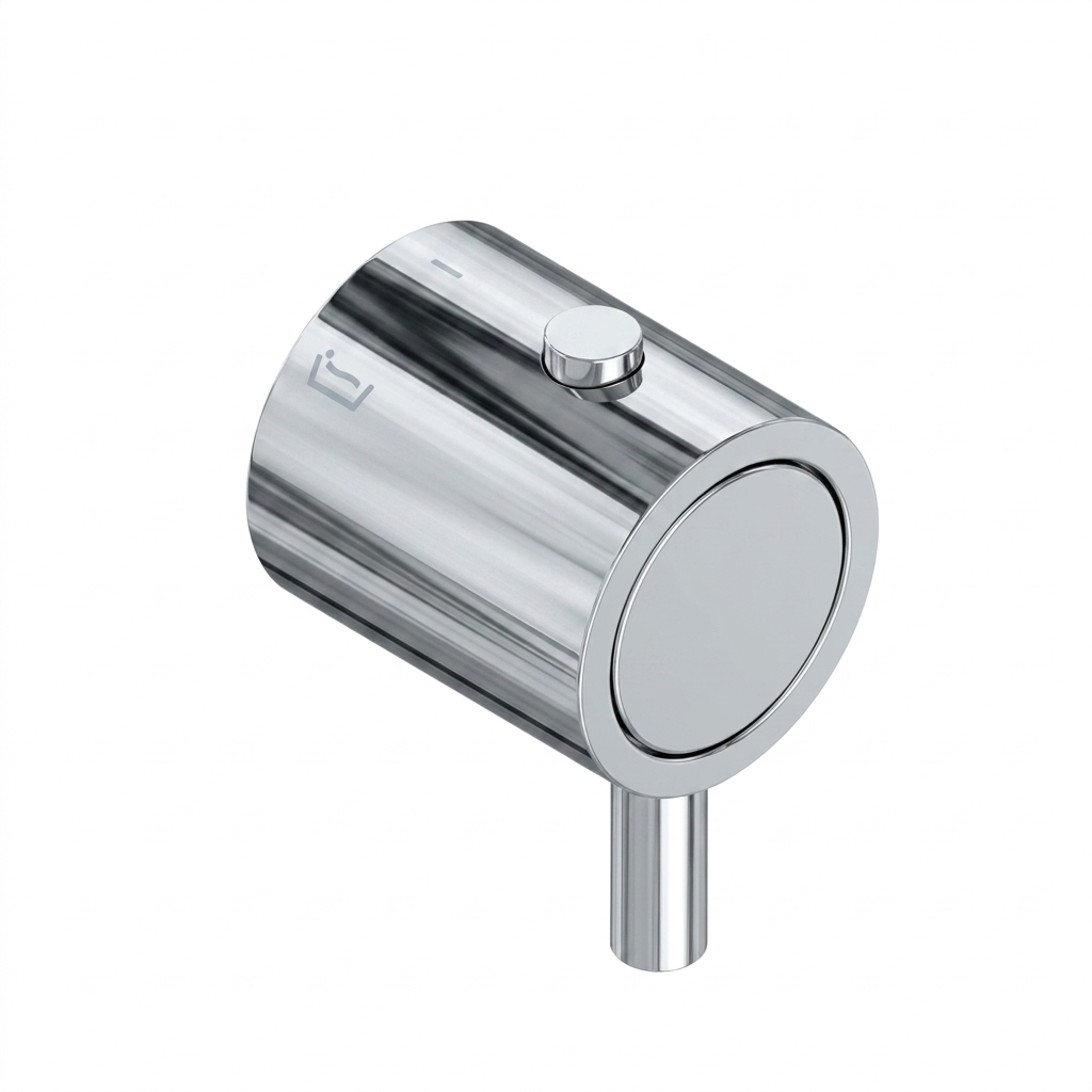 Odisea, volante para baño-ducha, cromo