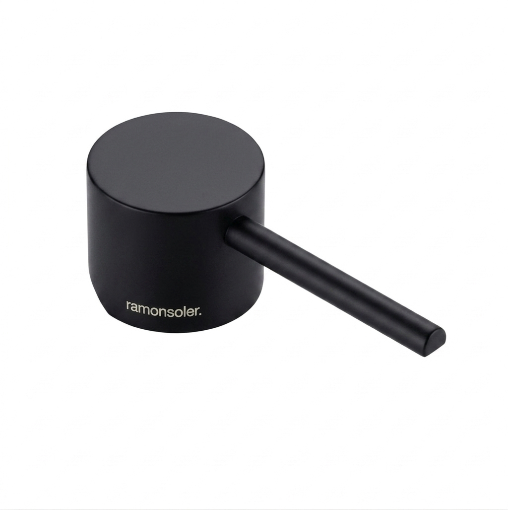 Odisea, single lever basin mixer handle in bag, matt black