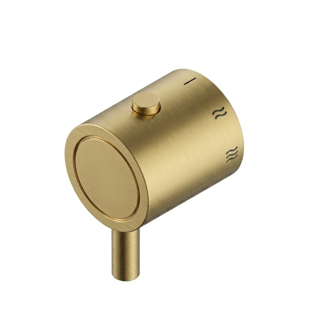 Odisea, volante para caudal, oro cepillado