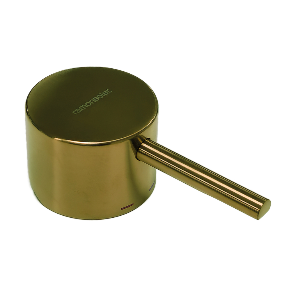 Odisea, maneta monomando en bolsa, oro cepillado