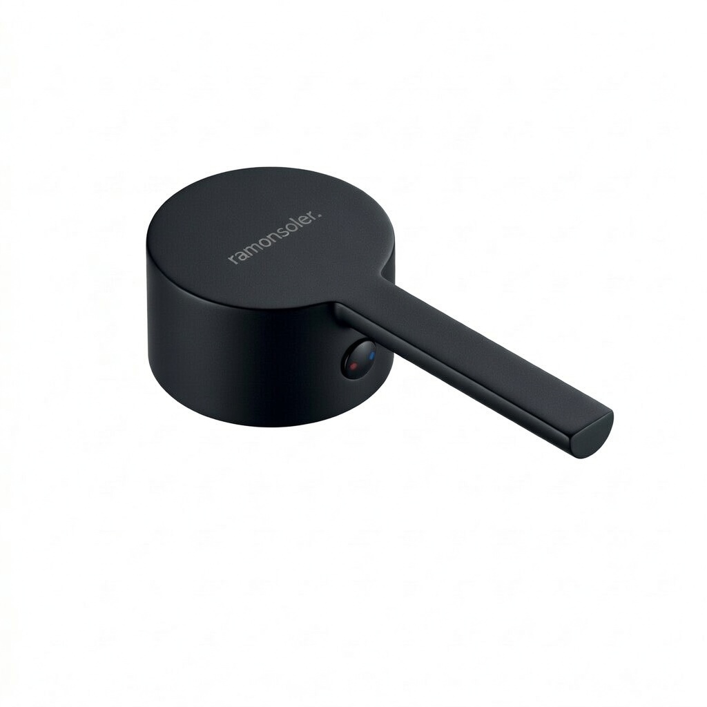 Drako, maneta monomando en bolsa, negro mate