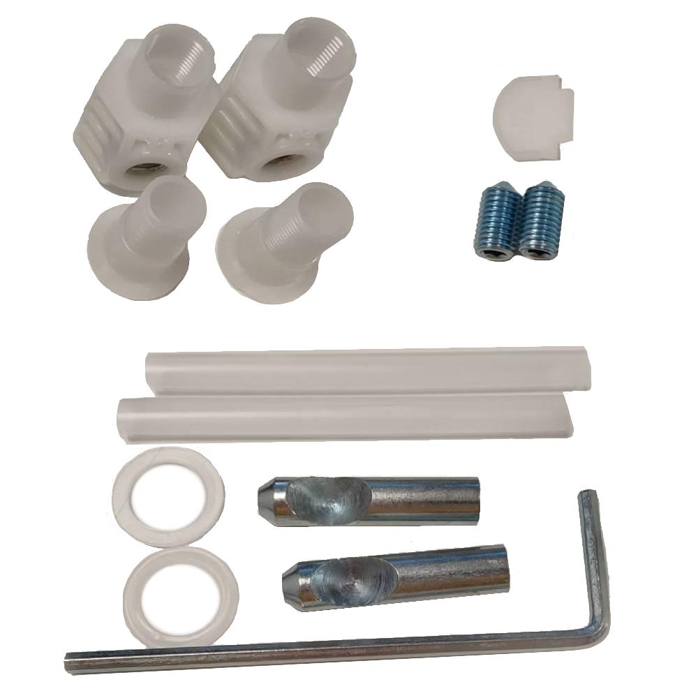 Kit fijaciones a pared para bidé / inodoro suspendido Aquitania y Alma