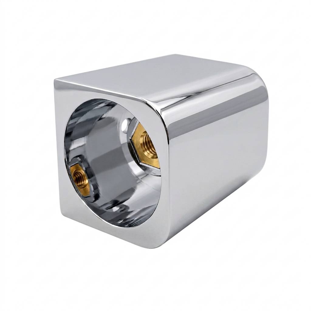 Prisma, volante neutro sin botón, cromo