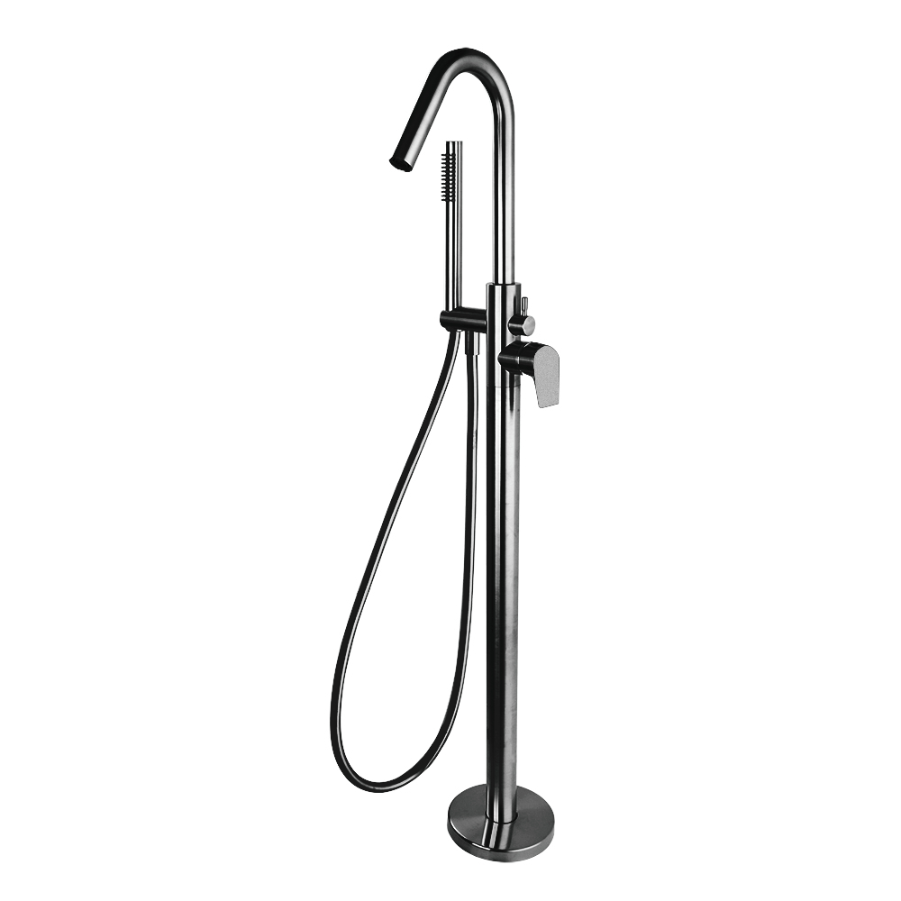 Urban Chic, colonne monocommande pour baignoire avec ensemble de douche, graphite.