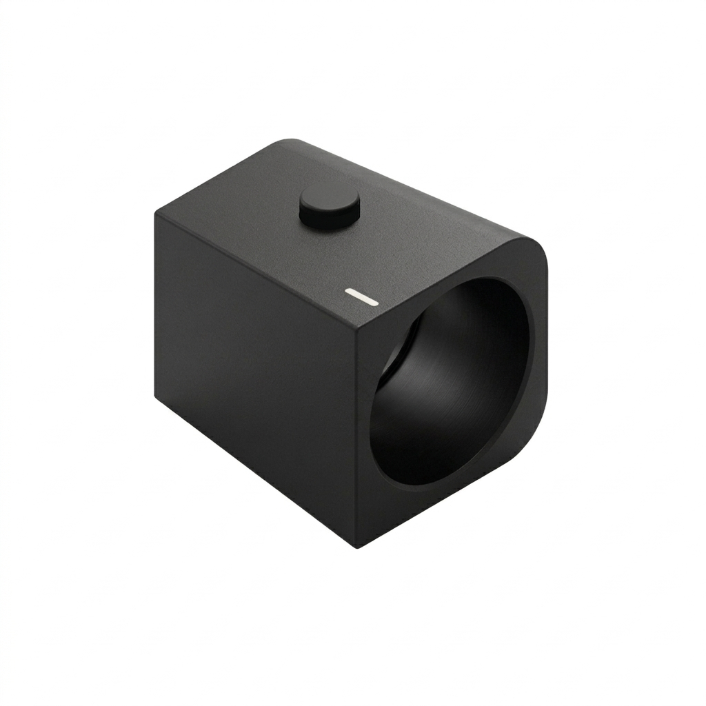 Prisma, volante izquierdo de caudal, negro mate