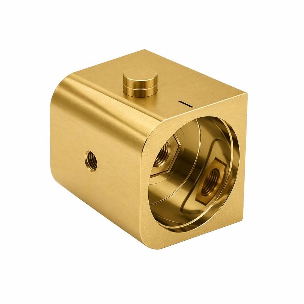 Prisma, volante derecho de temperatura, oro cepillado