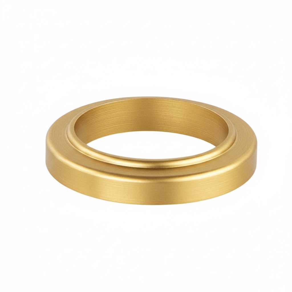 Base embellecedora, oro cepillado