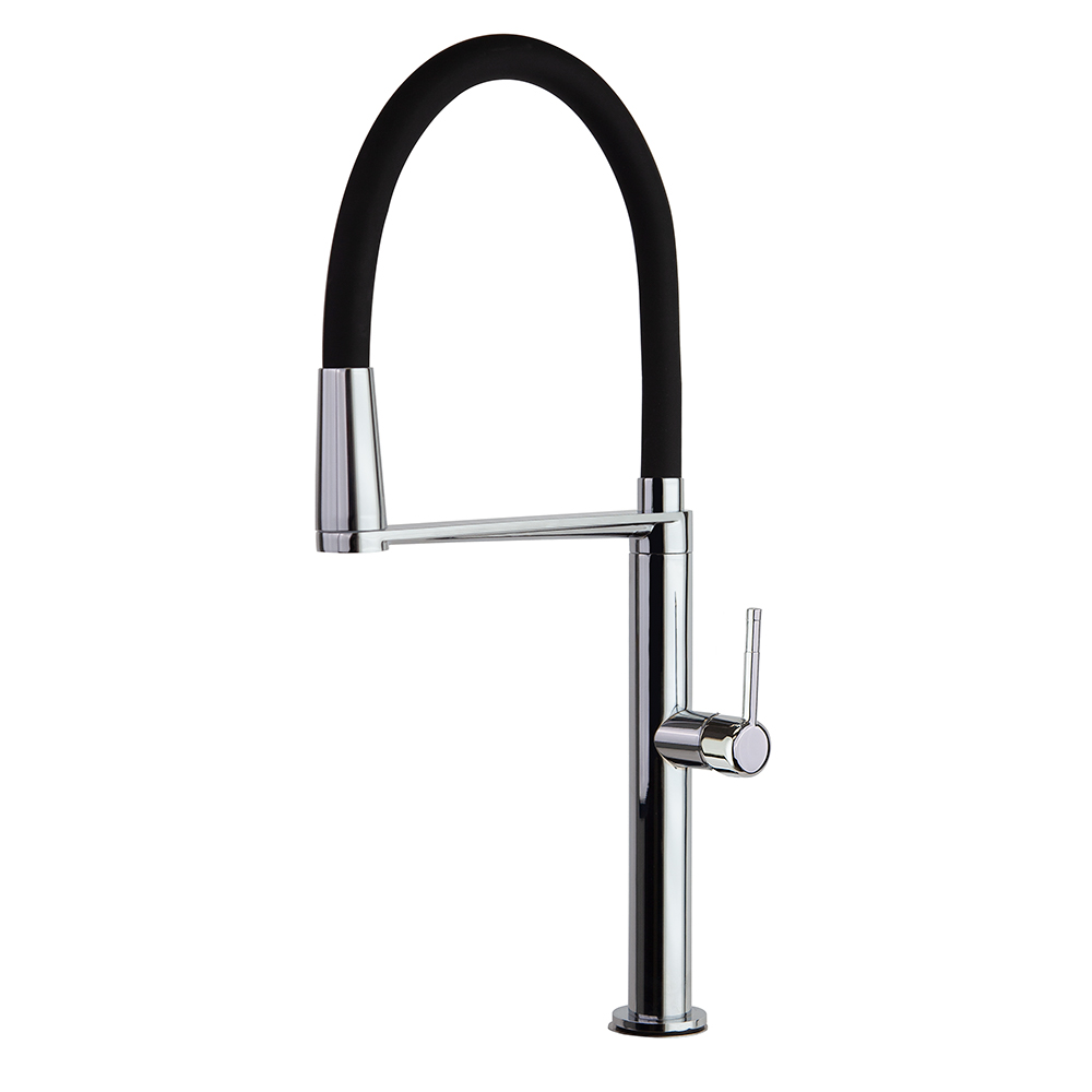 Kitchen Magnet,monomando de cocina giratorio y extraible con sistema de imanes,cromo