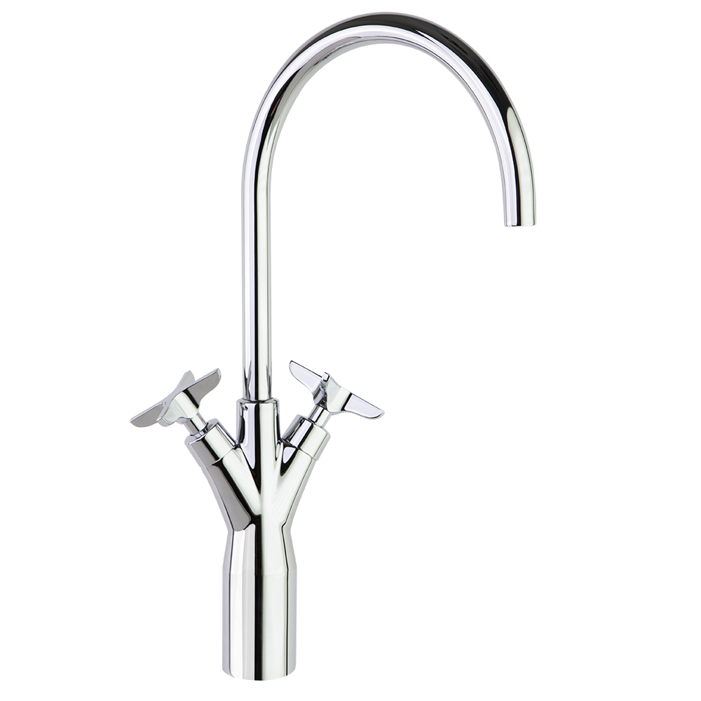 Adagio, mélangeur de lavabo haut avec bec mobile 190mm, chromé