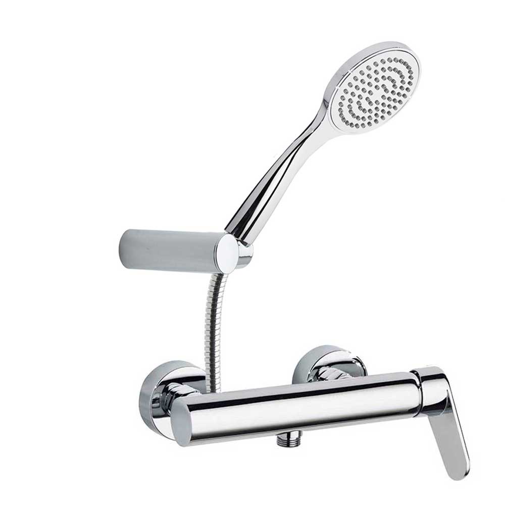 Alexia, Breeam, mitigeur de douche avec ensemble de douche 6L, chrome