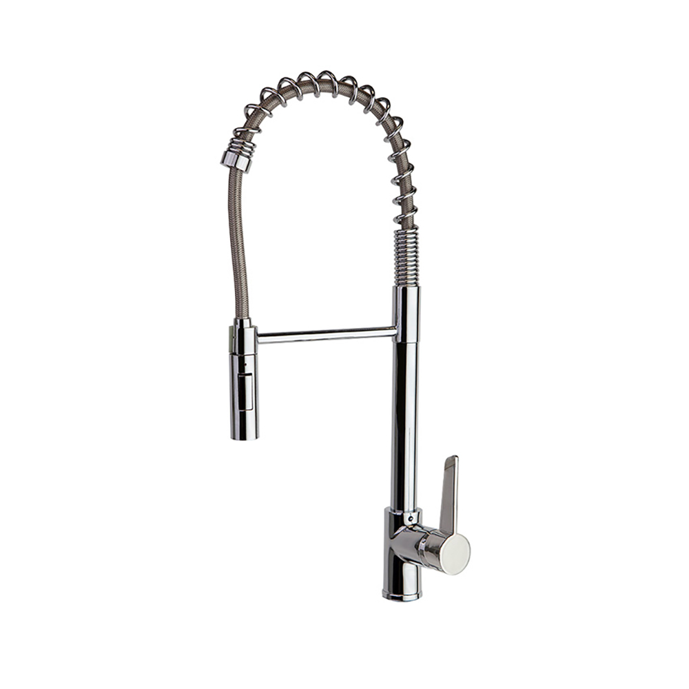 Monomando de cocina profesional altura 573mm,cromo