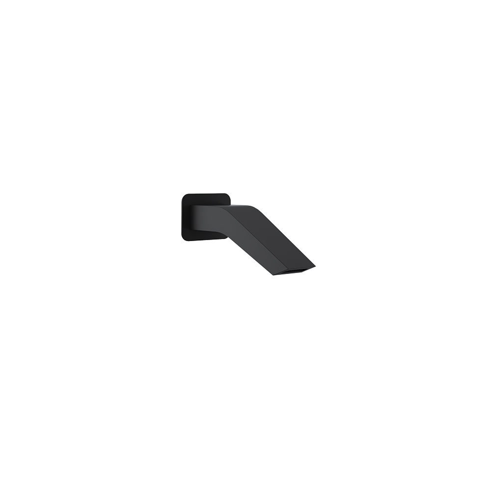 Waterfall spout for bathtub, matt black