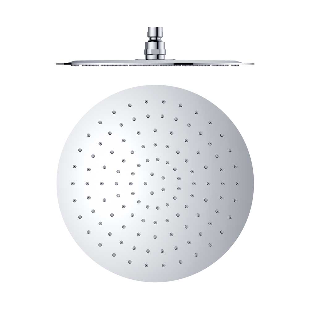 Aspersor rodó ultraslim Ø250mm, crom
