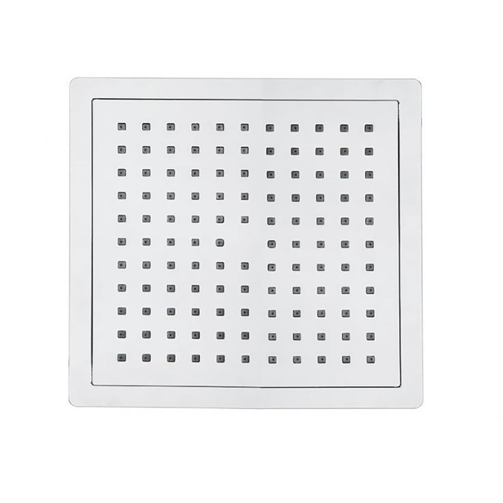Rociador cuadrado ultraslim de 225mm, cromo