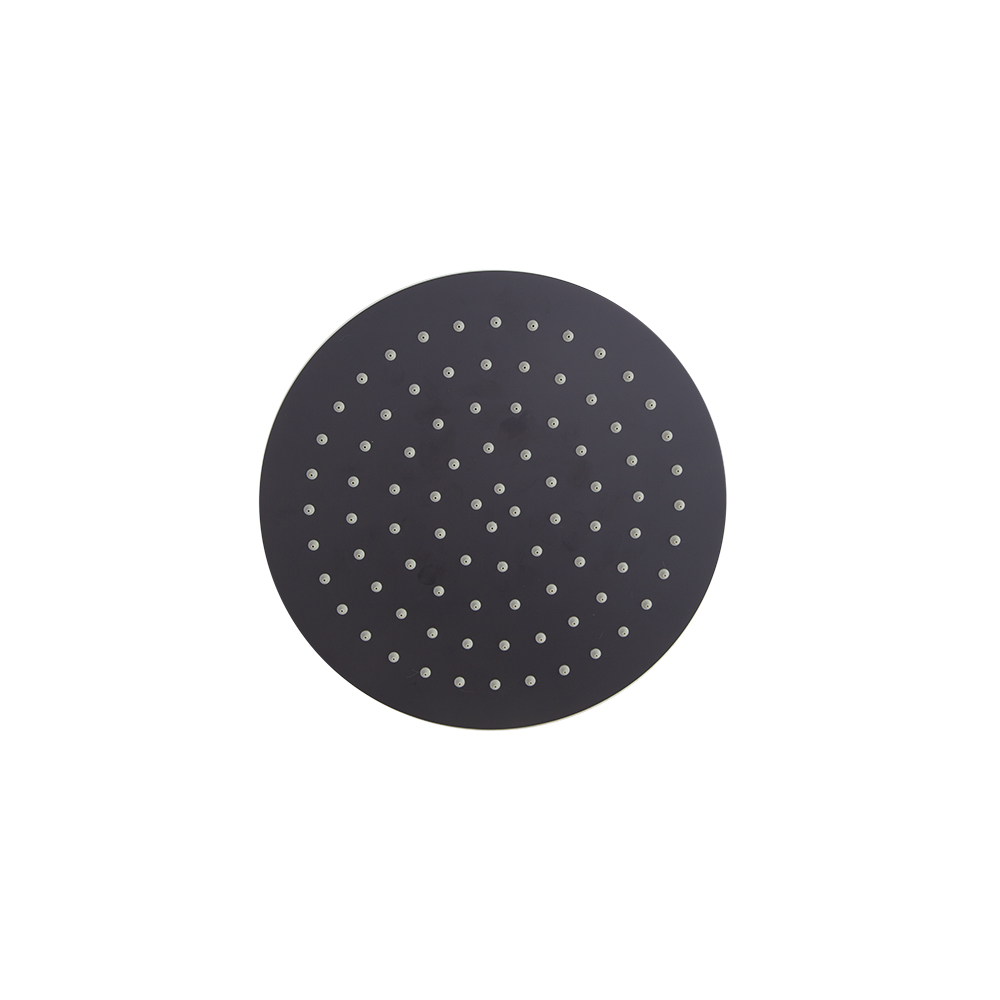 Aspersor rodó ultraslim Ø250mm, negre mat