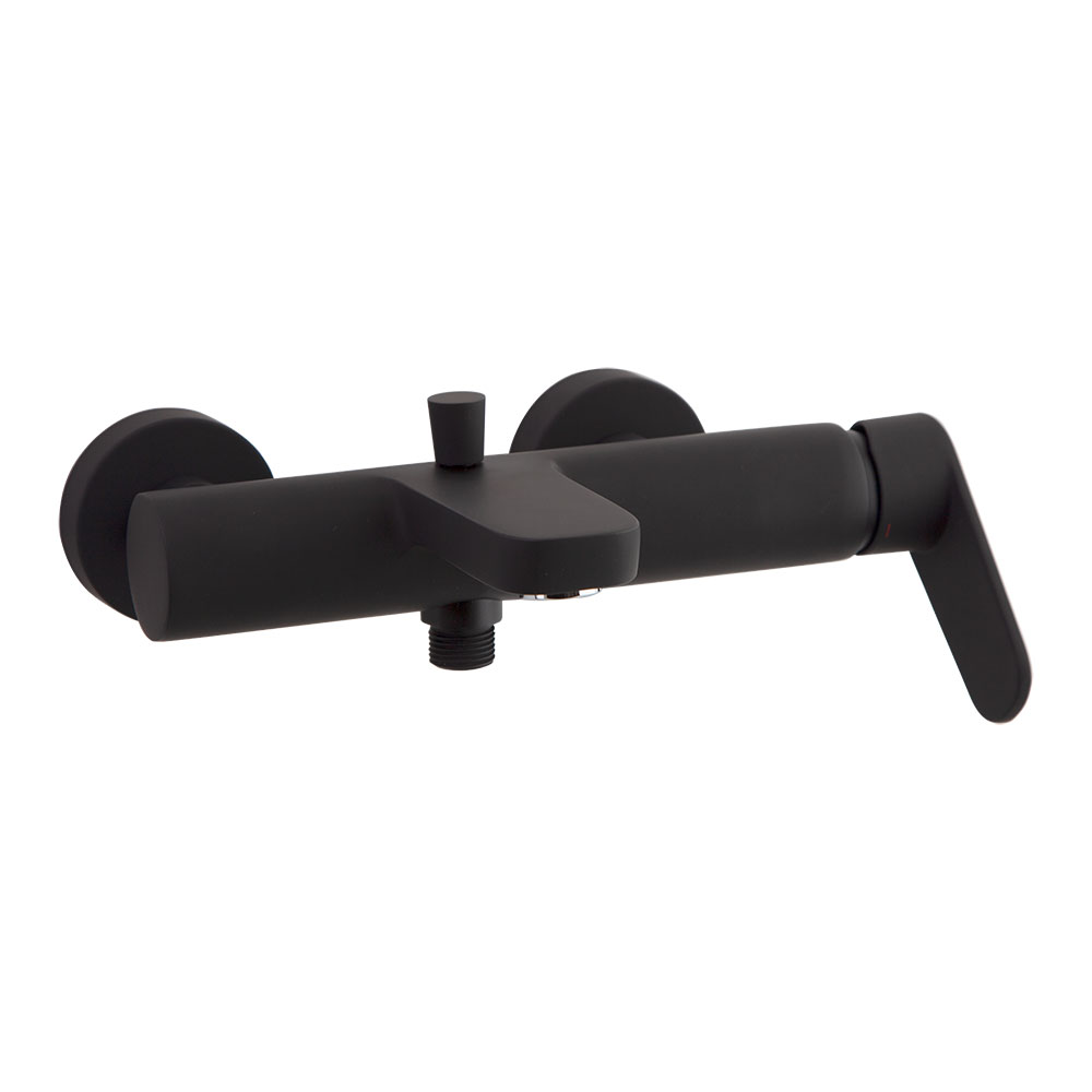 Alexia, Breeam, monomando de bany-dutxa 6L, negre mat.