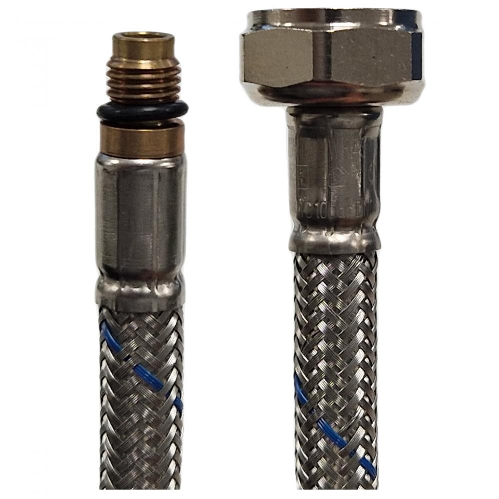 RSM261 CONEXION FLEXIBLE DN6 M8 Ø9 R3/8 750mm (R/A - 2 PIEZAS)