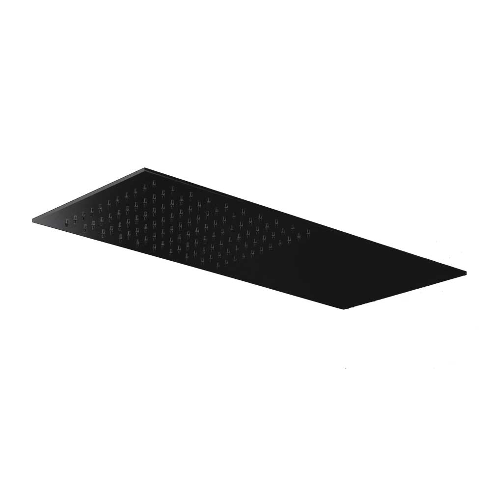 RRK NEGRO MATE ROCIADOR RECTANGULAR 500x220